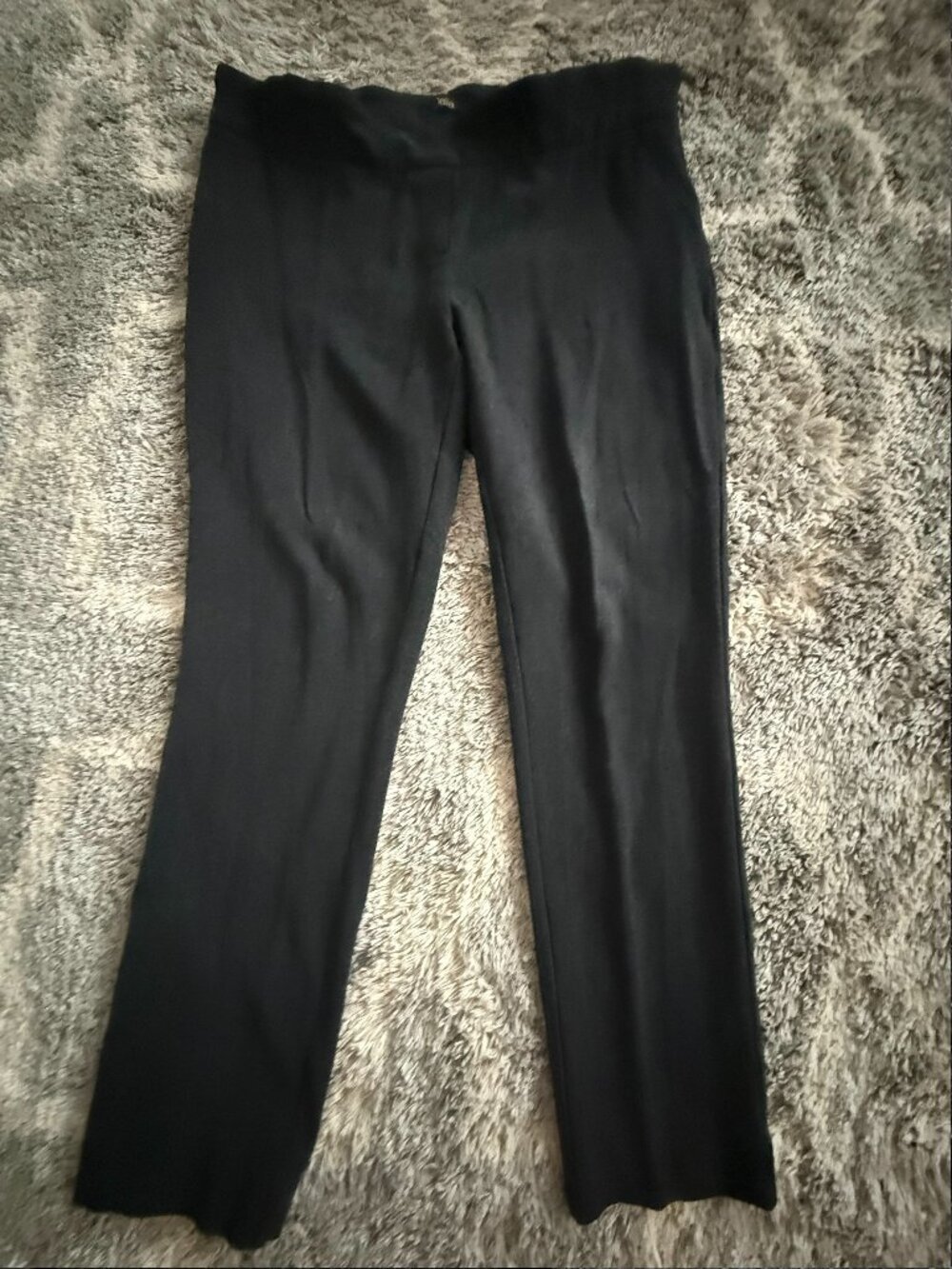 Dalia Black Stretch Winter Dress Pants – Approx. Size 10–12